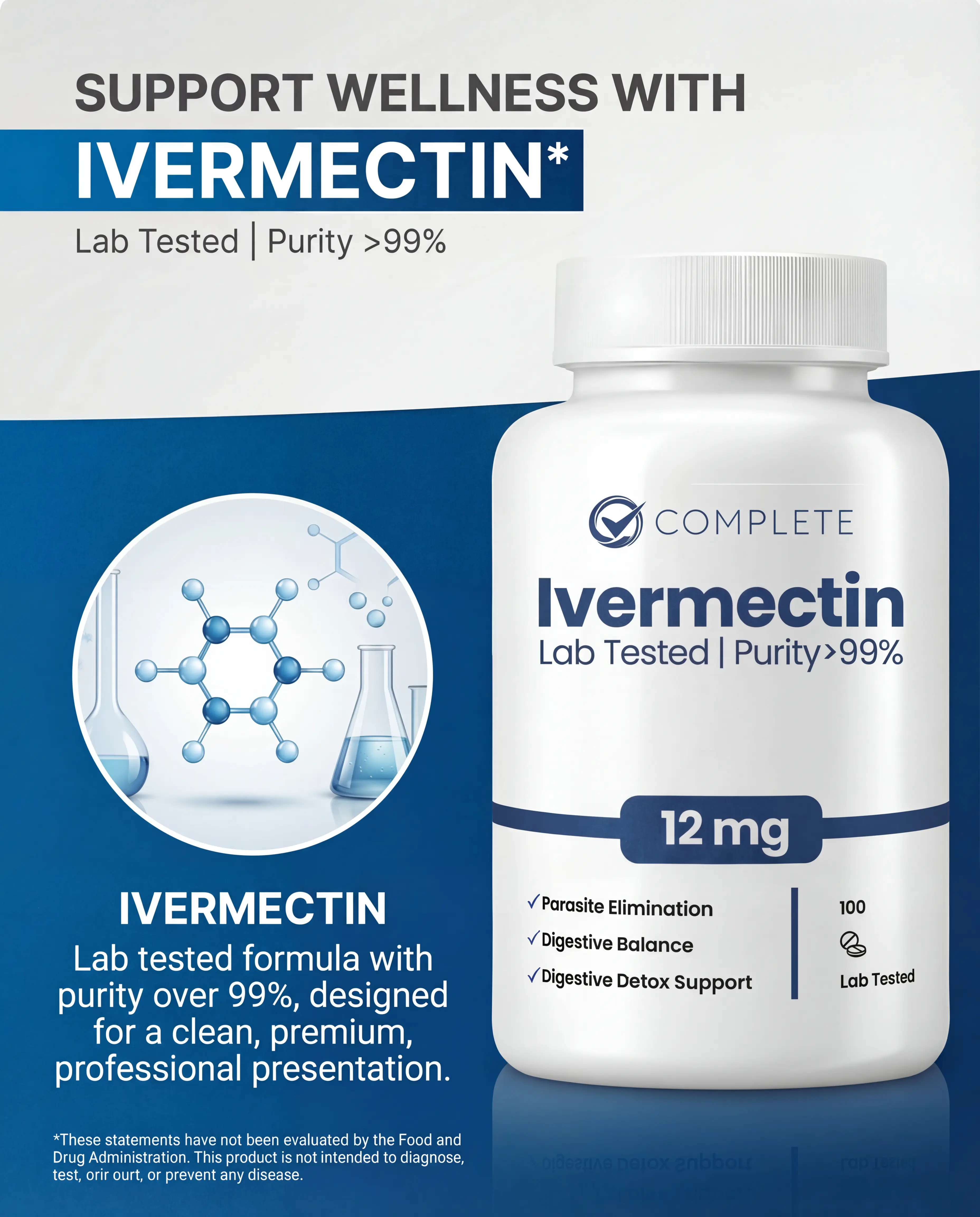 Complete Supplements Ivermectin Capsules