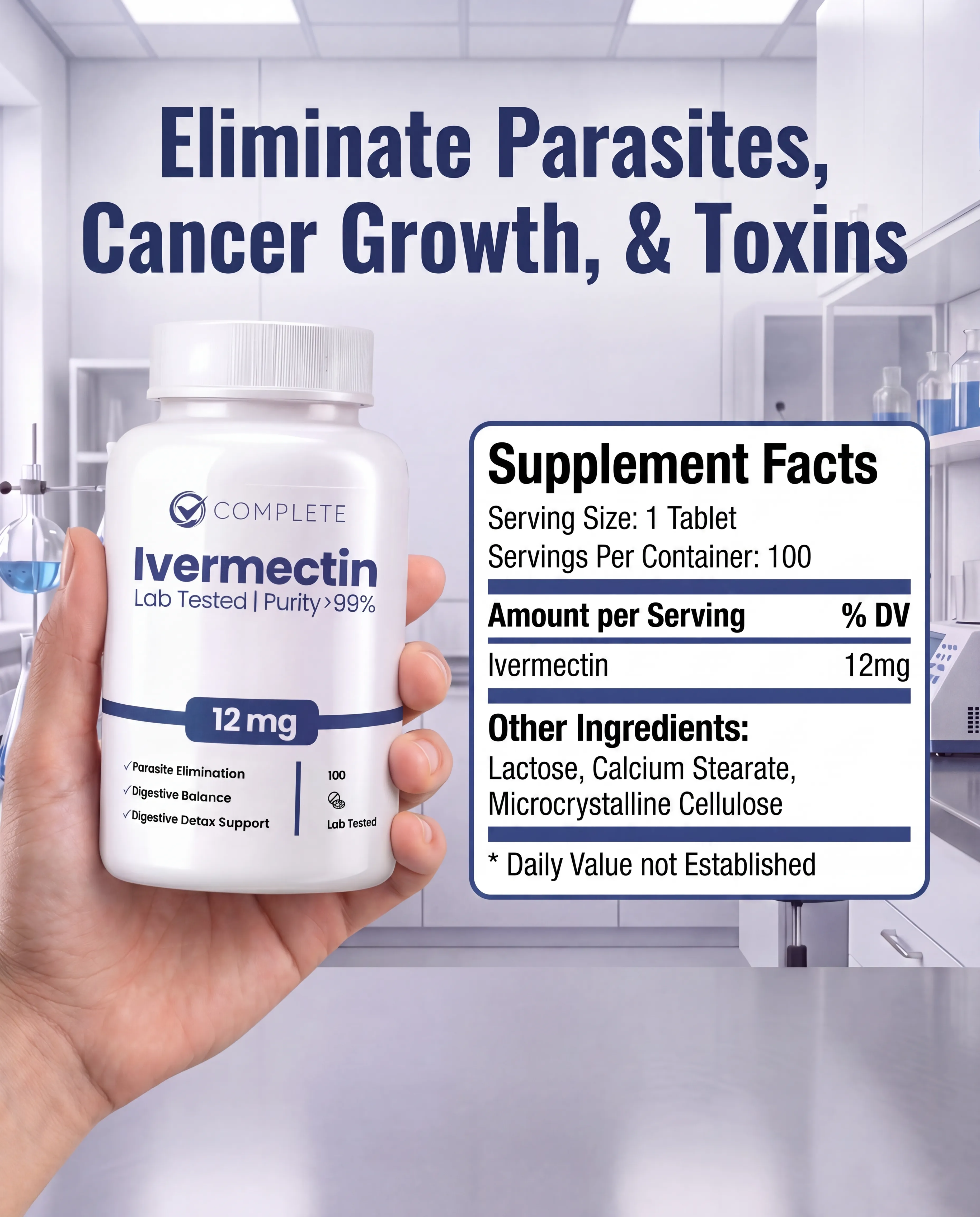 Complete Supplements Ivermectin Capsules